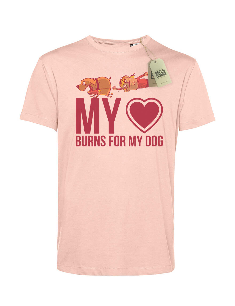 LOVE MY DOG koszulka męska